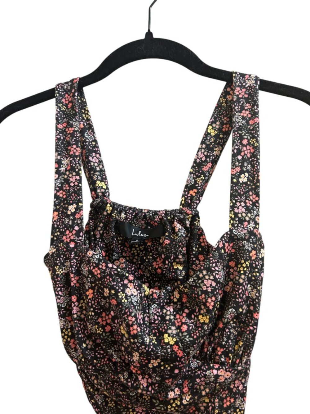 Lulu’s Floral Two Piece Wide Leg Pant Set Size Small - Picture 8 of 16